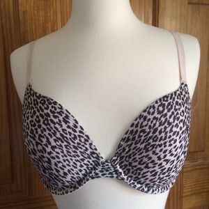 Victoria's Secret The Nakeds Leopard Bra 32DD